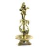 Lord Ganesha Deepak Mässing Oljeflamma Diya Ställ