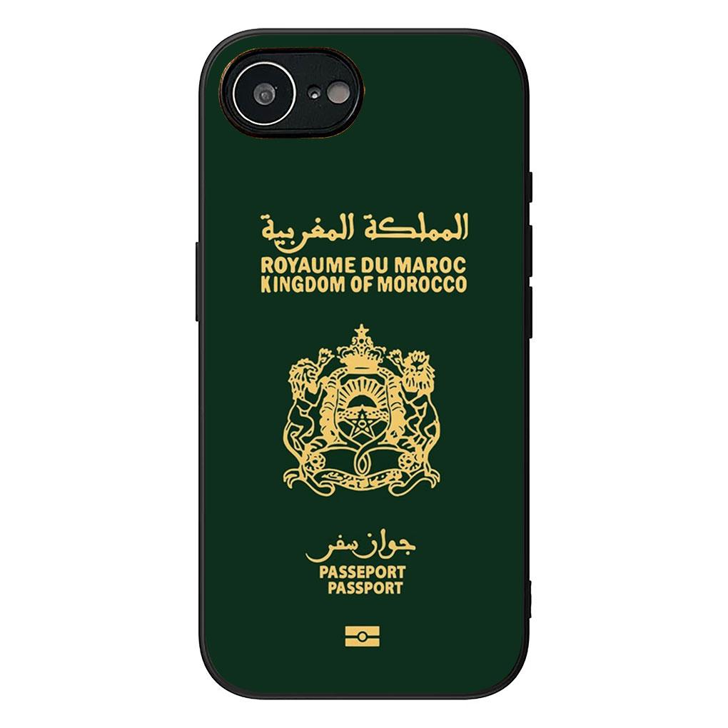 Soft Cover for Apple iPhone 13 12 Mini XS 11 Pro Max 7 8 Plus + XR SE 2022 2020 SE3 Coque Phone Case Morocco Flag