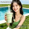 Foldable Silicone Ice Ball Maker Cup Ice Mold For Cocktails Large Sphere Easy Release Reusable Freezer Travel Mug