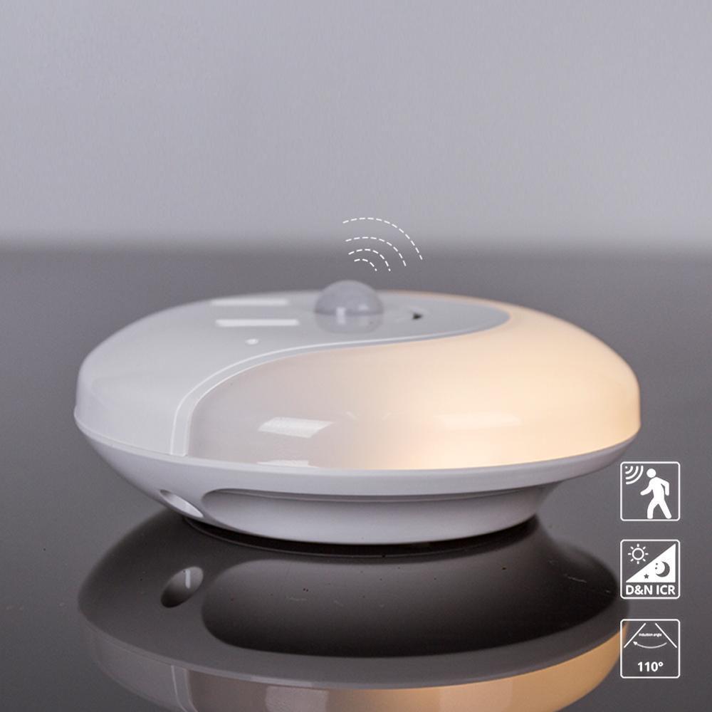 

Ночной светильник с датчиком движения PIR Датчик движения PIR Детская спальня Шкаф для гардероба Лестница USB перезаряжаемый беспроводной настенный светильник