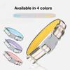 Dopamine Color Pet Dog Collar Explosion-Proof Pull Neck Collar Traction Ring Adjustable Soft Collar For Puppy Outdoor Walking