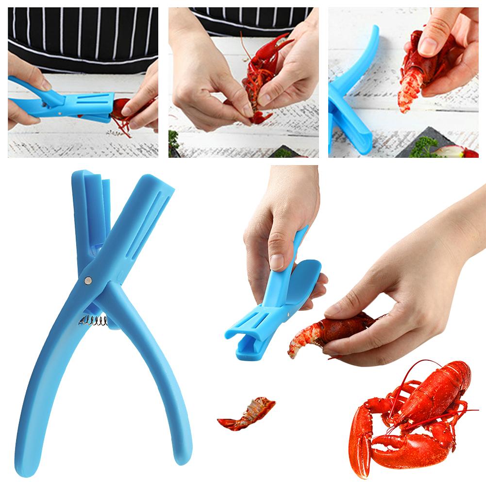 1/2/5 PCS Crayfish Shell Remover Plastic Lobster Scissors Effortless Shell Removal Tool Lobster Shrimp Shucker Tail for Kitchen