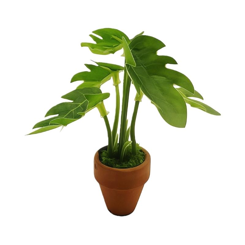 Realistic Greenery Plant Miniature Houseplants Desk Decorations For Home Office Coffee Shop Workspaces Scene Setting