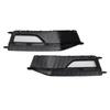 2PCS Bumper Fog Light Lamp Cover Grill Grille 8K0807682M 8K0807681L Fit A4 S-line S4 2013-2015