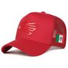 Unisex Mexican Eagle Label Baseball Net Caps Adjustable Casual Hats Spring And Summer Outdoor Sunscreen Hat