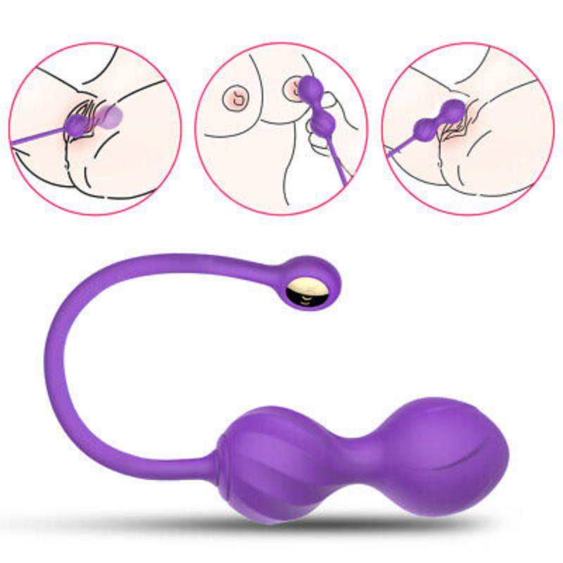 Wireless APP Remote Control Vibrators for Women Clitoris Nipple Stimulator Bluetooths Kegel Ball Sex Toy Female for Adult Couple