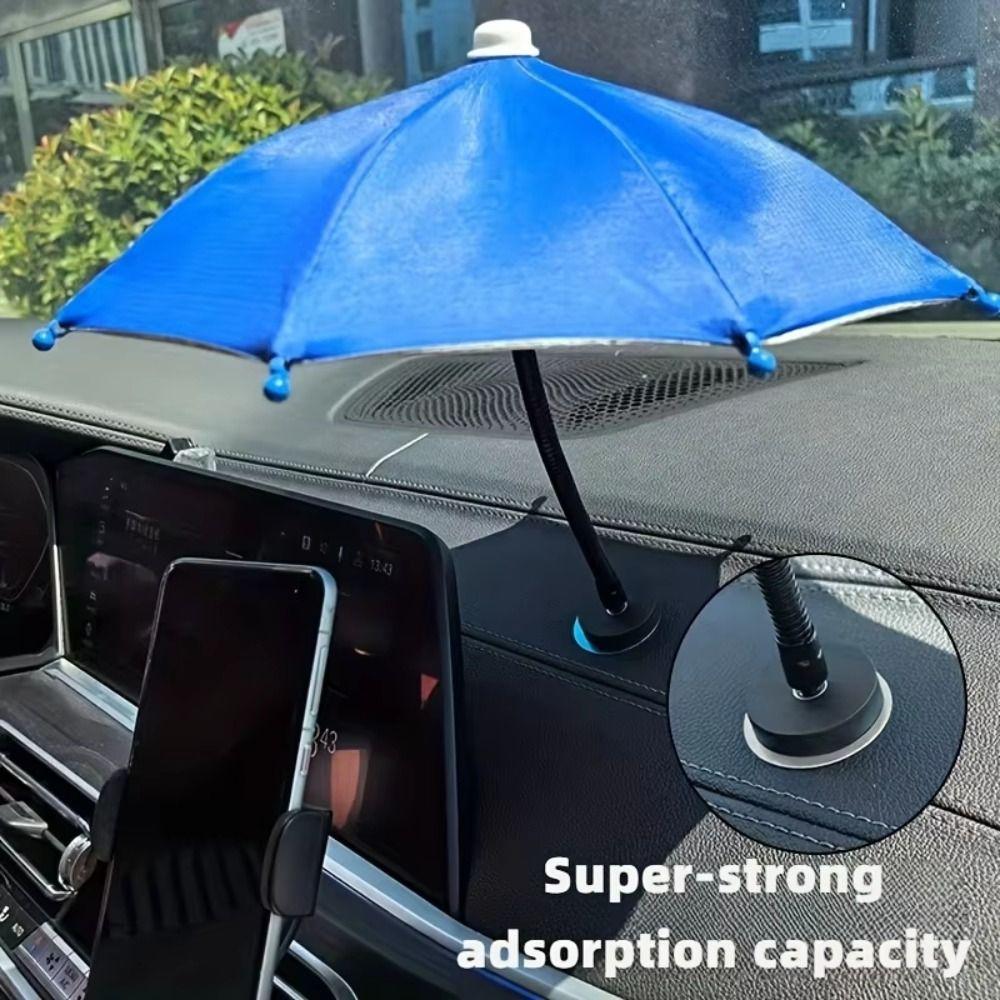 360° Rotation Car Mobile Phone Sunshade Bending Design Auto Phone Umbrella Cover Car Mobile Use