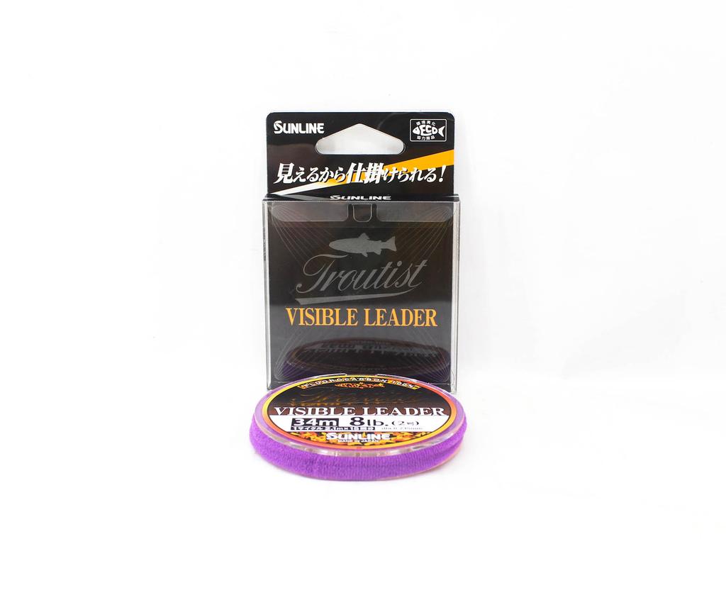 Sunline Fluorocarbon Leader Troutist Visible Leader HG 34m 8Lb (5254)