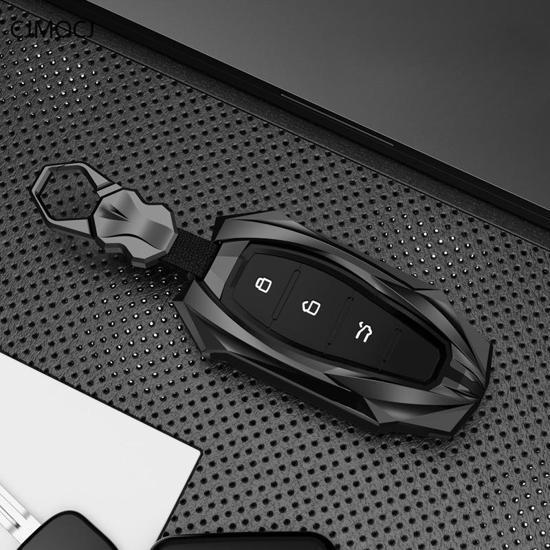 Премиальная накладка на брелок для Qoros 5/Qoros 3/Qoros 7 – Защитный чехол Сумка для ключей Брелок