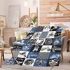 Motocross Rider Print Throw Blanket for Boys, Teens, Sofa, Bed, Office, Travel, and Ideal Sports Gift