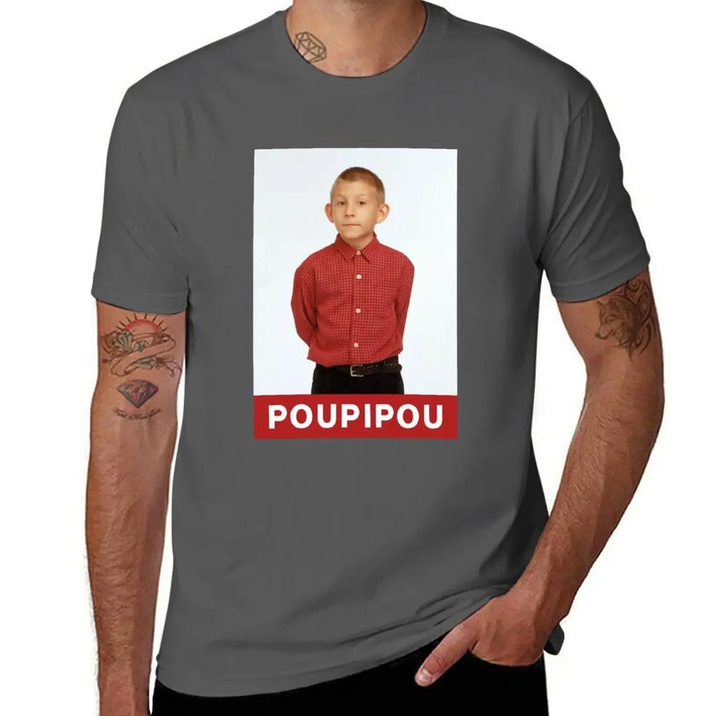 Poupipou Malcolm in the Middle TShirt summer clothes boys animal print cheap stuff anime tshirt shirts men graphic 2025 new m