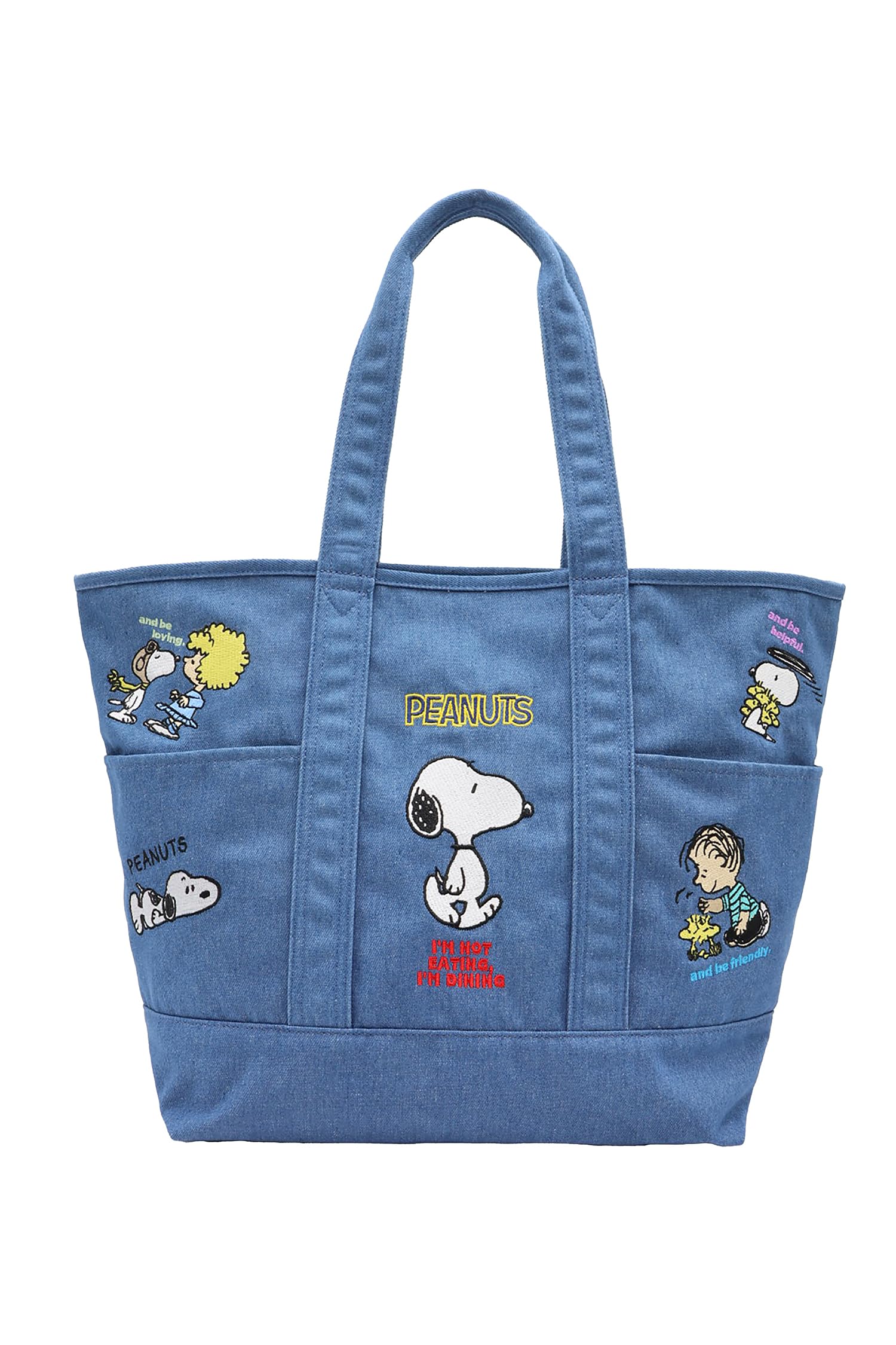 Сумка-тоут Peanuts SN-TTB15 Светлый деним