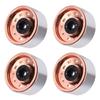 4pcs Metal 1.9 Inch Wheel  S 10   Hole Hub for   SCX10 1/10 RC Climbing Car