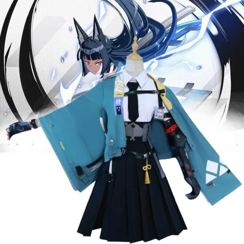 Trendy Street Style Polyester Cosplay Outfit With Accessories In Starry Elegant Color