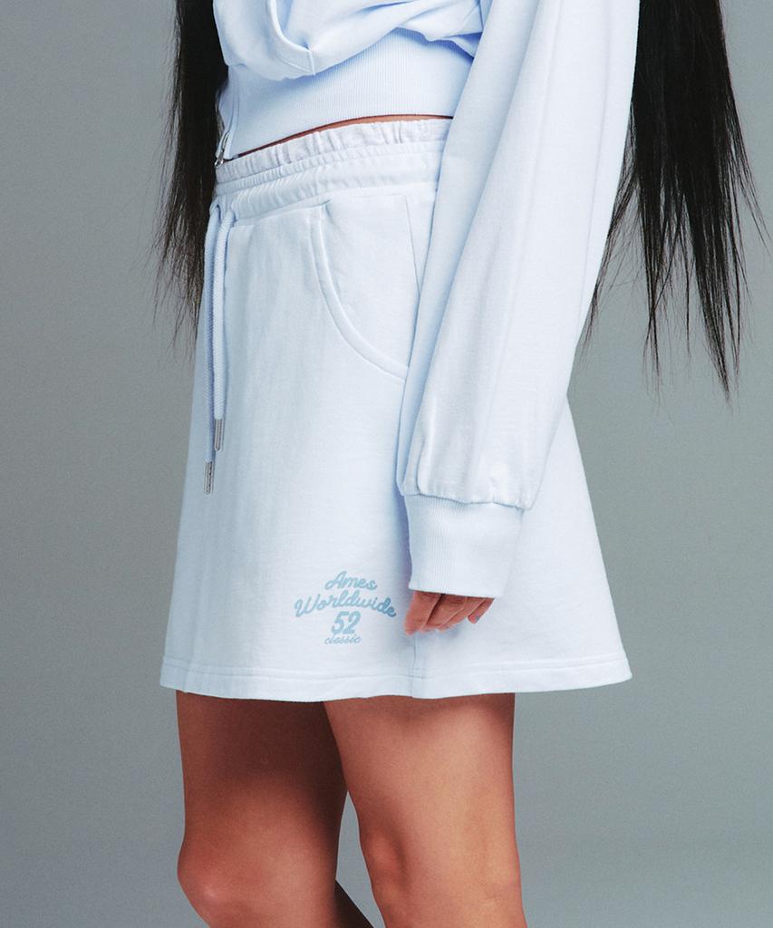 Ames Worldwide Classic Mini Sweat Skirt Blue