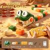 Eyes Rotate Remote Control Snake Toy Two Speed Modes Magnetic Food Collecting  Segmented Body