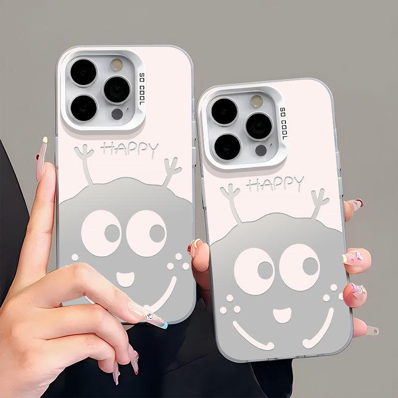 New pink and sleek iPhone 18 Pro Max case, 16mm silver, IMD15, cute cartoon protective case.