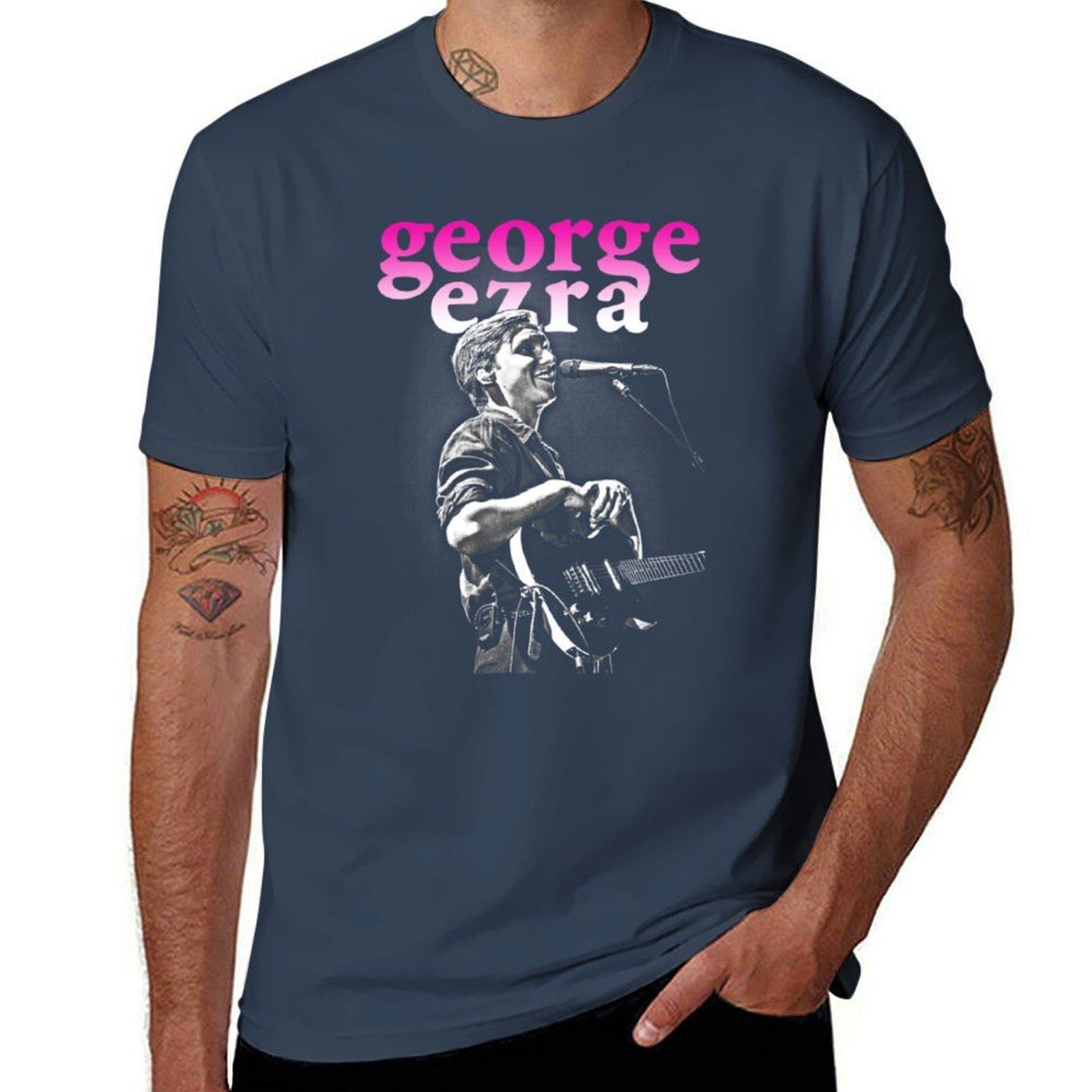 George Ezra Barnett TShirt Casual Trendy Short Sleeve TShirt S