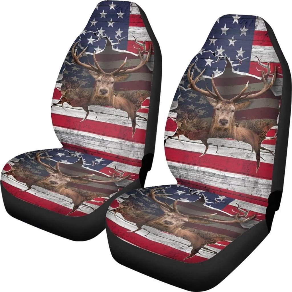 Talayituse Boho Dragonfly Print Car Seat Covers Set of 2, Breathable Front Bucket Seats Protector Auto Interior Accessories Decor Universal for Truck