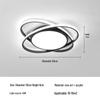 Modern Minimalist LED Rectangular Ceiling Light for Living Room, Hall, Bedroom, and Restaurant