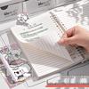 High-Value Soft-Shell PVC A5 Binder: Happy Puppy Thick B5 Removable Student Notebook
