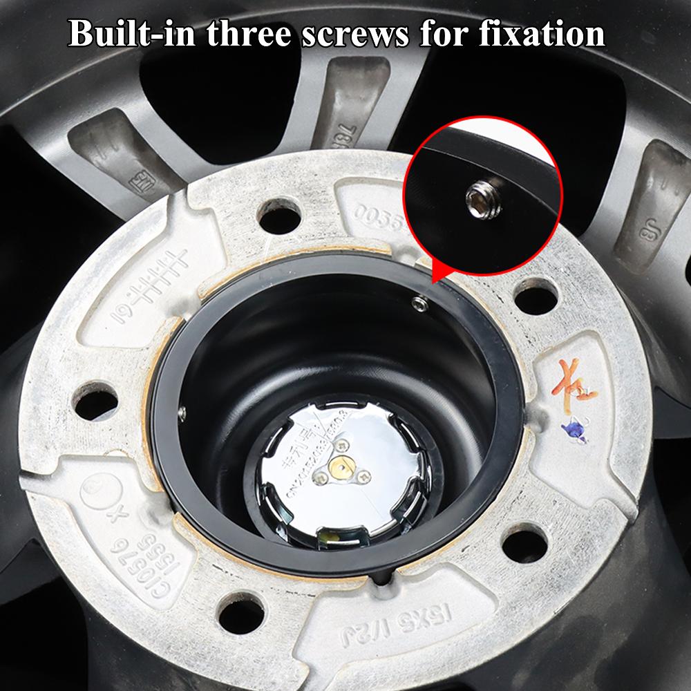 Car Wheel Hub Cover Rear Wheel Center Hub Cap for Suzuki Jimny JB23 JB43 JB64 JB74 GL XL 5-Door 1998-2024 Exterior Accessories