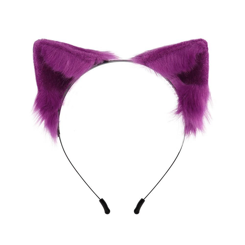 Cute Plush Cat Ear Headband - Cosplay Hair Accessory and Photo Prop