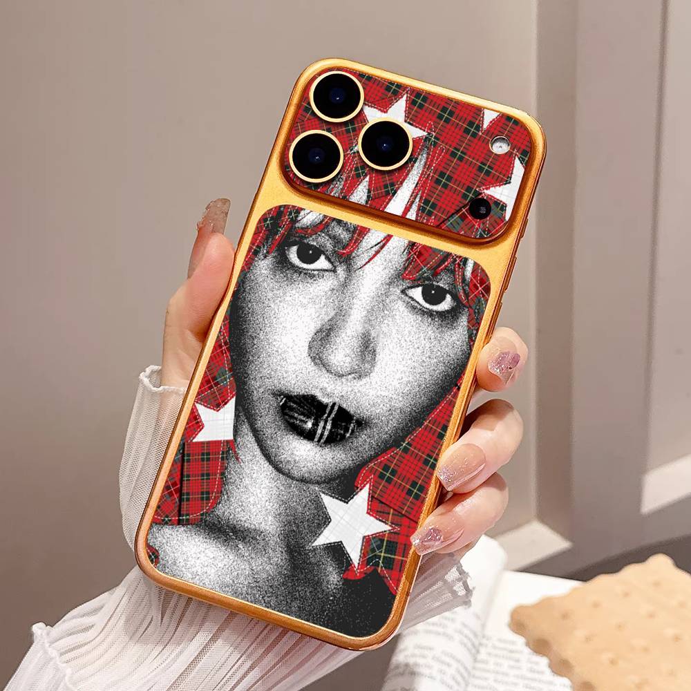 Singer Pinkpantheress Back Cover Decal Protective For Iphone 17 Pro Max Skin Sticker Back Protective Decorative Sticker