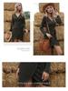 Women's Vintage V-Neck Slim Wrap Knitted Cardigan Dress