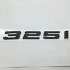 3D ABS Matt Black 320i 323i 325i 330i 335i Rear Boot Trunk Emblem lettering Badges Logo For BMW 3-series F30 F31 F34 E90 E46 AJ4