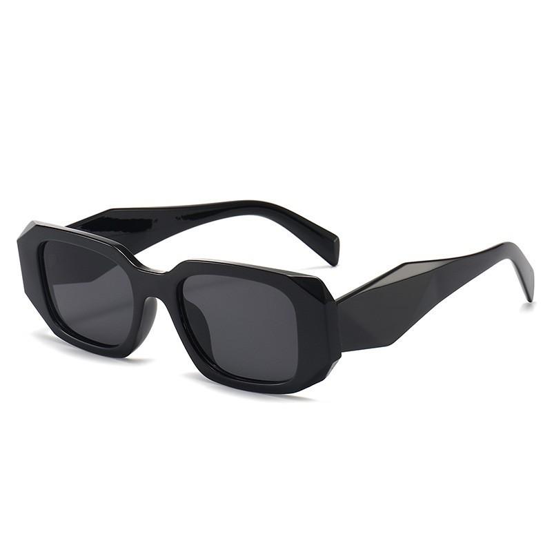 New European and American Internet celebrity polygonal section sunglasses men and women fashion personality fashion ins sunglasses