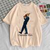 Chainsaw Unisex Top Tees Girl Digital Kawaii Comfortable 80s T Shirt Graphic Hip Hop Retro Colorful