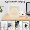 Portable Fan USB Desk Fan Fast Cooling Strong Airflow Quiet Operation Adjustable 4 Speed Wind Standing Ultra-thin Fans