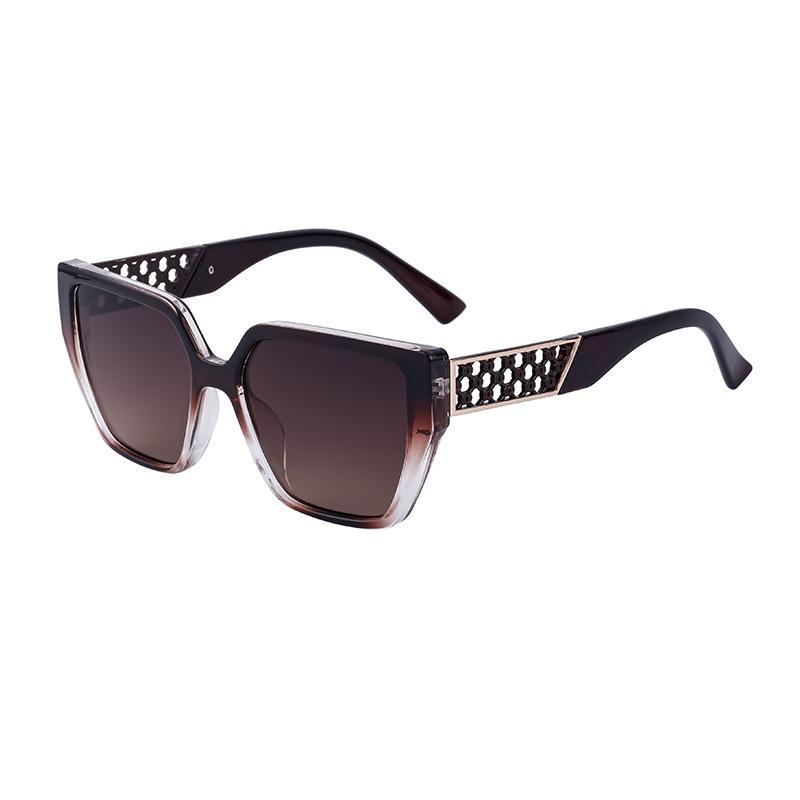 Box Anti-Blue Sunglasses Women'S Hollow Glasses Legs Sunglasses Men'S Glasses