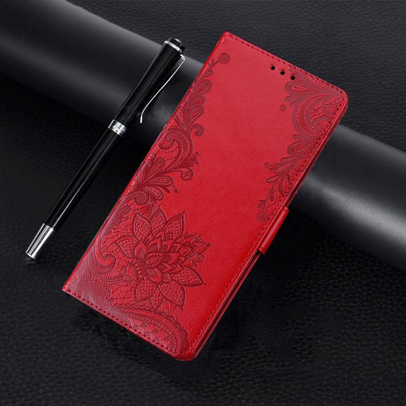 

Кожаный флип-чехол с тиснением, кружевом и цветком для Samsung Galaxy A05 A05S A04S A04E A14 A24 A34 A54 A23 A33 A53 S20 S21 S22 S23 Ultra Plus, чехол-книжка-бумажник For Samsung Galaxy A14 красный