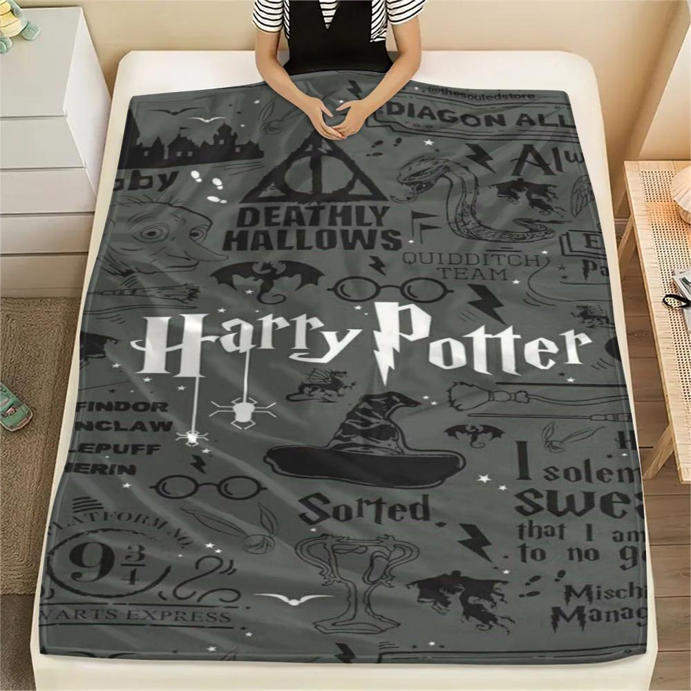 Hermione Magic Book Blanket Camping Trip Suitable For All Seasons Office Rest Blanket Sheet Christmas Gifts