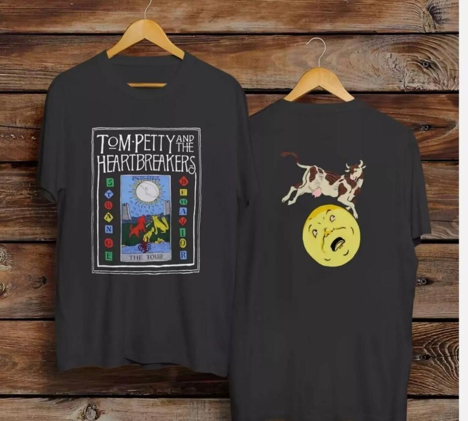 Vintage 1989 Tom Petty And The Heartbreakers Strange Behavior Tour Shirt S-4XL