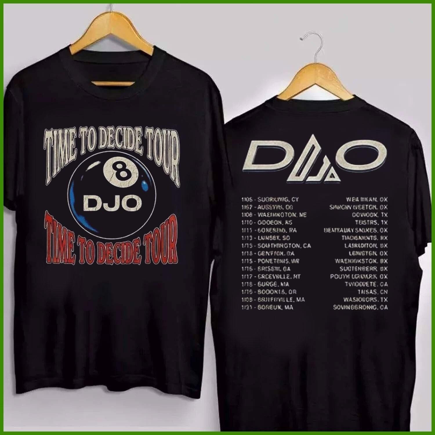 Time To Decide Tour Shirt 2026 Concert DJO Outfit With Back Date REPrint L