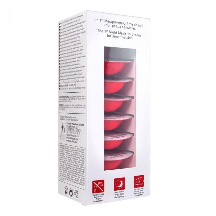 Ночная маска-в-креме Rexaline Derma 6x3 мл