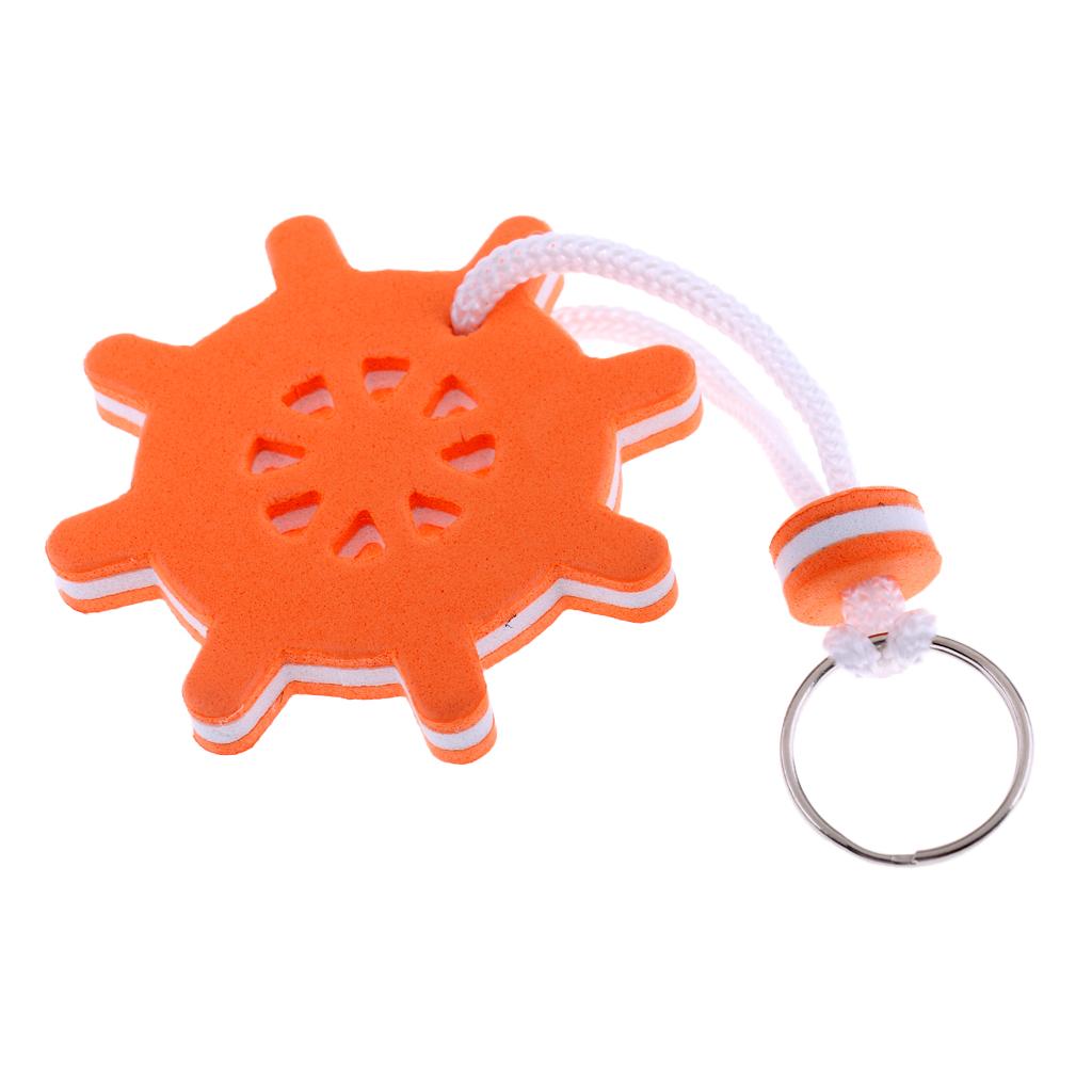 70mm Steering Wheel In the Form of Keychain Floating Kayak Kayak Kayak Boat