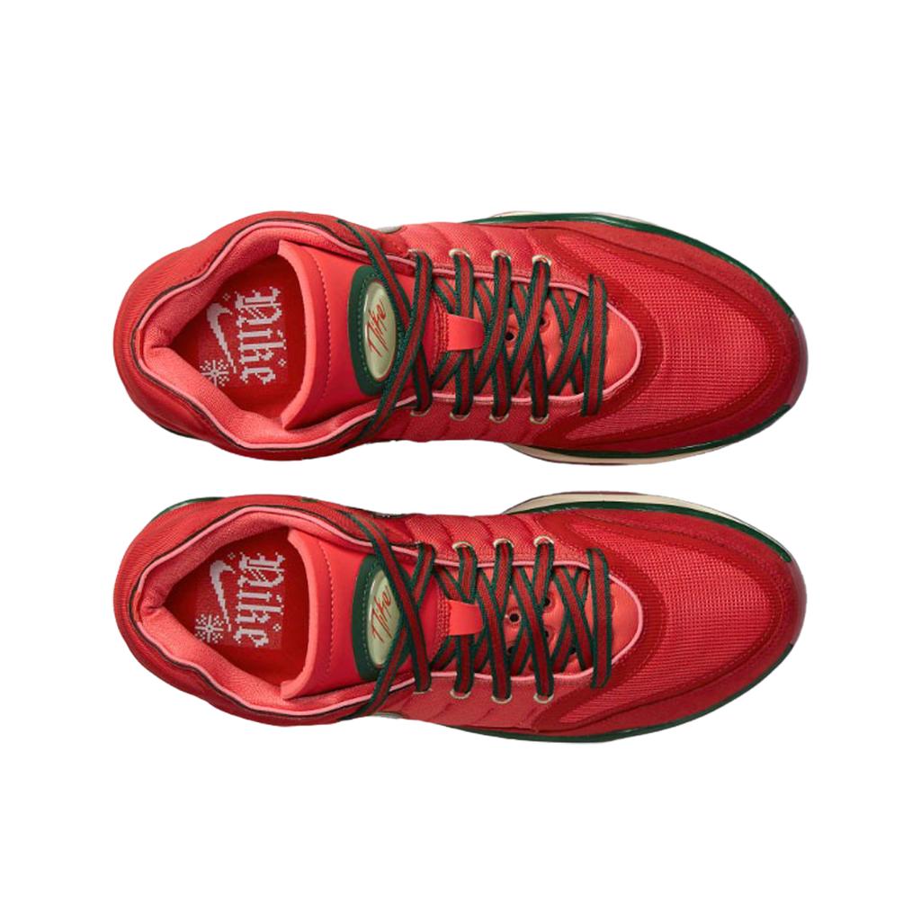 Nike Scarpe da ginnastica unisex Air Zoom GT Hustle 2 EP Christmas Rosso Track-Rosso Argento Metallizzato DJ9404-601