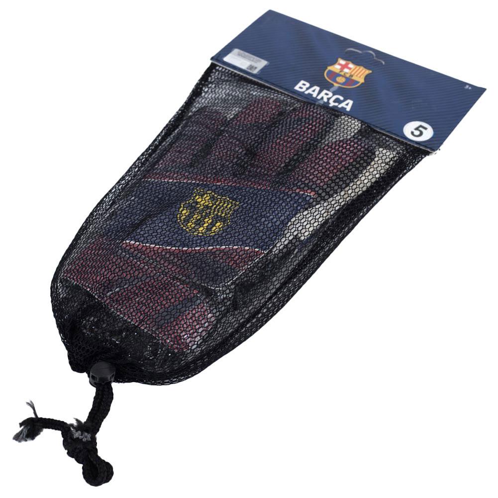 FC Barcelona Childrens/Kids Fuse Goalkeeper Gloves