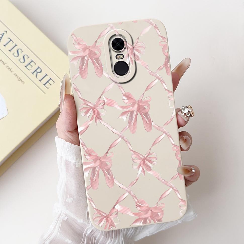 Husă Colorată cu Model Pentru Xiaomi Redmi 5 Plus Note 5 Subțire Huse din Silicon Moale Pentru Redmi5 Plus (Redmi Note5) Coperta Coque