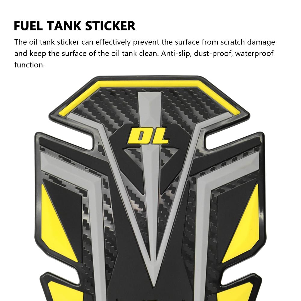 For Vstrom DL650 V-strom 650 XT 650XT DL 650 Motorcycle Stickers Rubber Oil Tank Pad Protector Side Non-Slip Protection Decals
