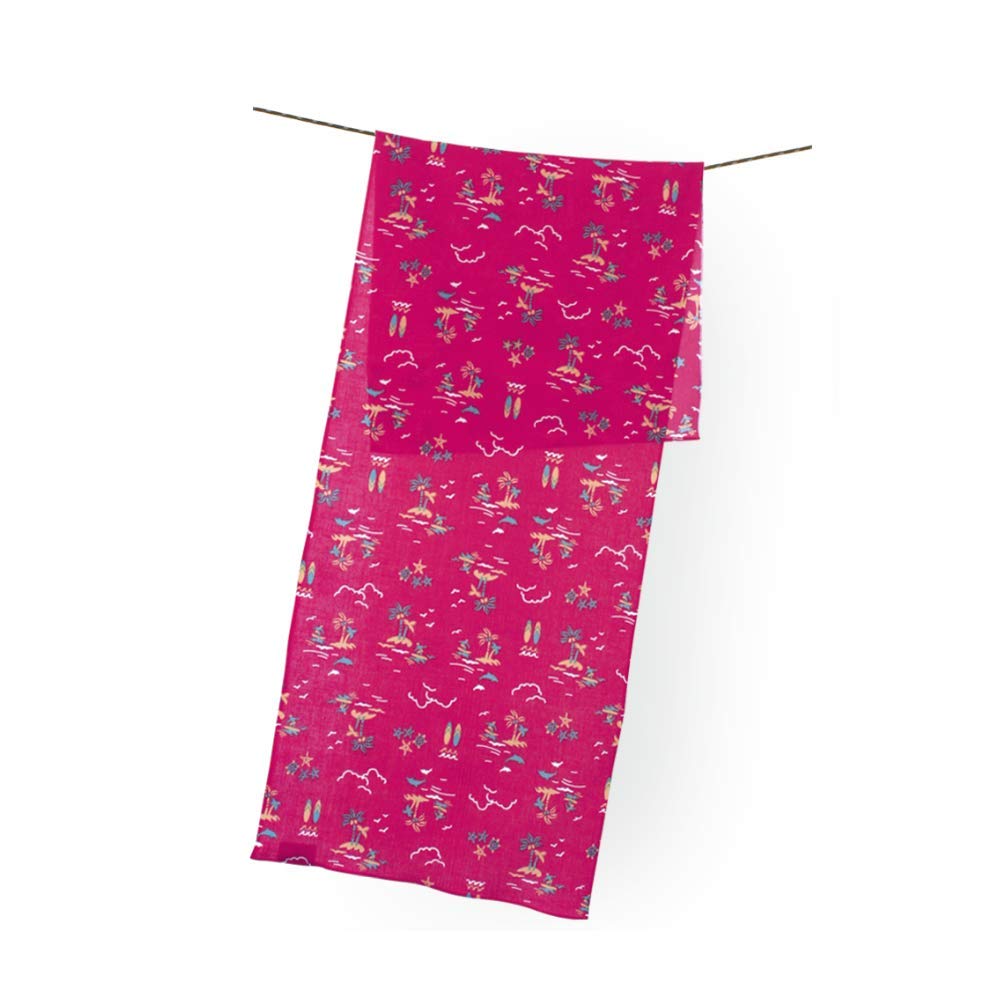 

Maeda Senko ANDRIAS Outdoor Hand 100cm x 34cm (Giant Salamander) Towel, Surf, Magenta, Size Approx.
