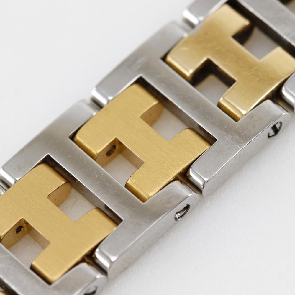 Hermes Rally Watches RA1.240 Gold goldDial Stainless Steel/Plated Gold Quartz Analog Display Women Used