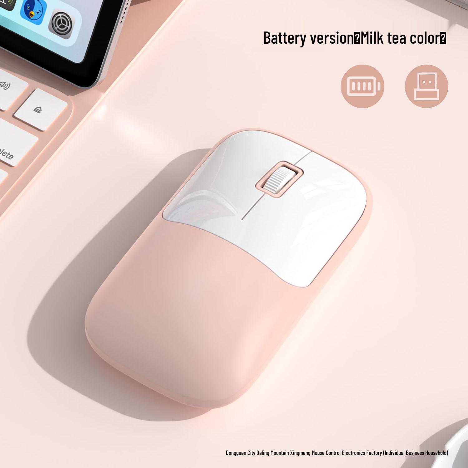 

Безшумна бездротова Bluetooth-миша для заряджання для ноутбука та настільного комп ютера