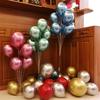 Tubes Baby 8 Luftballons Ständer Säule Dusche Geburtstag Hochzeit Display Halter Dekorationen