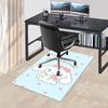 Cinnamoroll Anime Cartoon Design Chair Mat Non-Slip Carpet for Office Home Decoration Living Room Bedroom Game Room Dormitory.E066