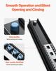 Undermount Drawer Slides 16 inch Under Stair Cabinet Rails 260 LB Load